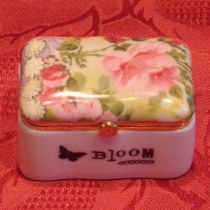 Kelly Rae Roberts "Bloom" Porcelain Trinket Box